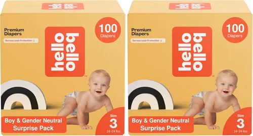 Vista 15 de Hello Bello Premium Pañales para bebé talla 6 68 unidades de pañales desechables, extra absorbentes, hipoalergénicos y ecológicos con ajuste