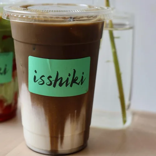 Vista 5 de Isshiki Matcha Hojicha Powder – Té verde tostado bajo en cafeína de Uji, Japón – Sabor suave a nuez con tonos de cuerpo completo – Auténtico polvo