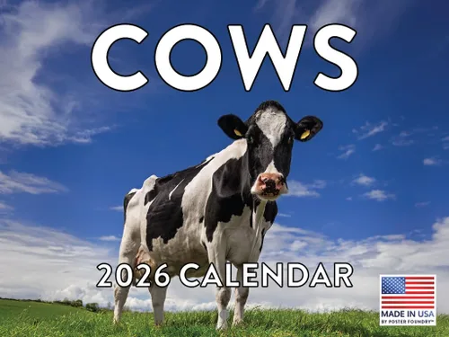 Vista 21 de Calendario mensual de pared de alpaca 2025 Fabricado en Estados Unidos