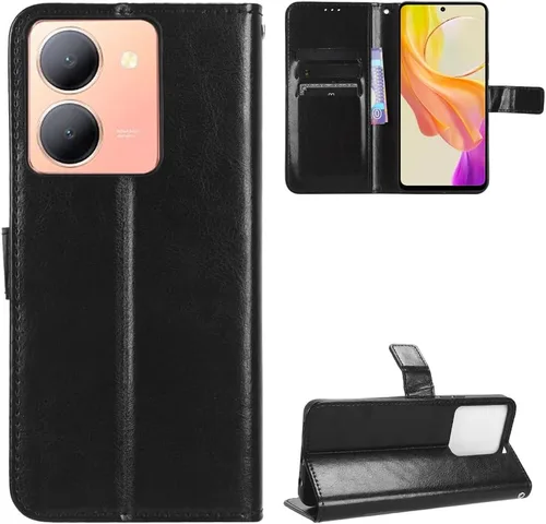 Vista 34 de Funda para Honor X50i, funda de cuero con tapa para Honor X50i 5G CRT-AN00 Case Gold Oro