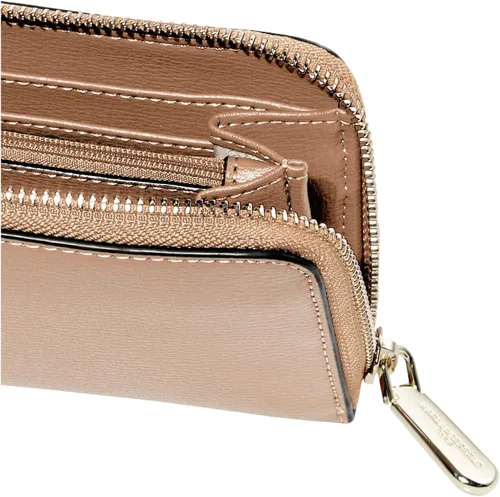 Vista 3 de Karl Lagerfeld Paris Hermine - Cartera continental con cremallera
