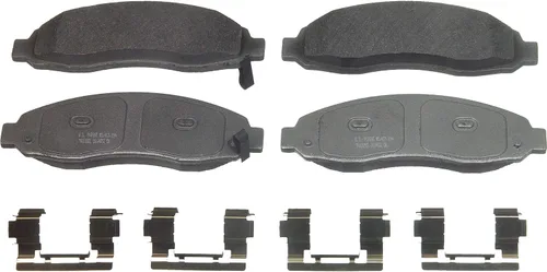 Vista 9 de Wagner QS ZX962 - Juego de pastillas de freno de disco, bordes biselados para paradas suaves y silenciosas, se adapta a Dodge Dakota 2003-2004