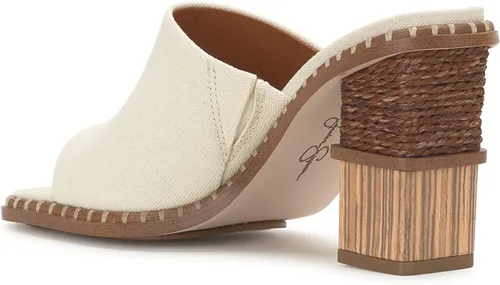 Vista 7 de Jessica Simpson Womens Lendrila Leather Slip-On Heels