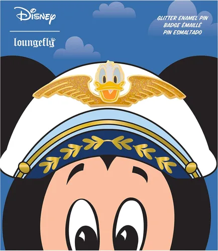 Vista 2 de Disney Mickey Mouse One Walts Plane - Pin de Donald Wings Loungefly exclusivo de Tienda