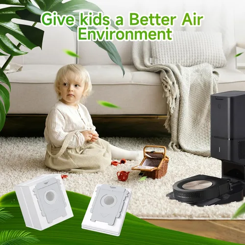 Vista 8 de VBN Paquete de 12 bolsas de vacío para Roomba i/j/s y 100-700 bolsas