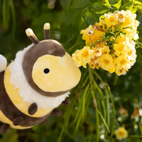 Vista 7 de Bellzi Bee - Lindo juguete de peluche - Adorable juguete de abeja suave peluche y regalos - Regalo perfecto para todas las edades - Bii