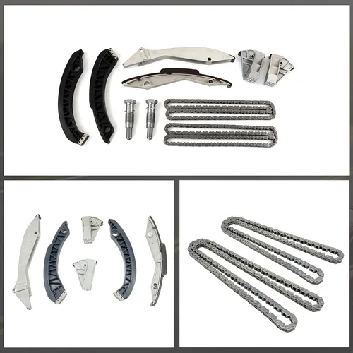 Vista 8 de Kit de cadena de distribución del motor, adecuado para 550i 645ci 650ci 735i 740i 745i 750i X5 N62B 4.8L, juego de cadena de distribución automotriz