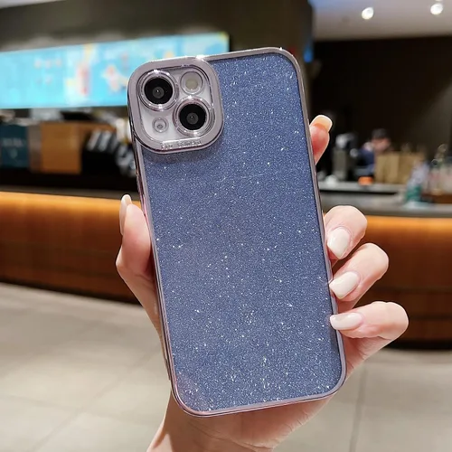 Vista 26 de Funda compatible con iPhone 11 Pro con purpurina, de lujo, linda, flexible, cubierta chapada, protección de cámara, a prueba de golpes, funda