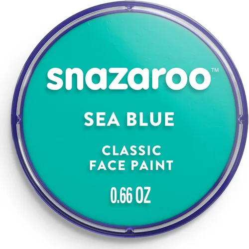 Vista 13 de Snazaroo - Pintura clásica para rostro y cuerpo, frasco de 0.66 oz (18.8 g), color albaricoque
