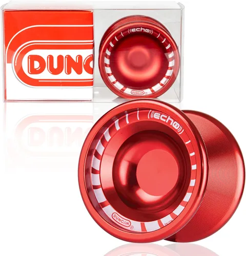 Vista 8 de Duncan Toys Echo 2 - Yoyó [negro], sin respuesta de nivel profesional, rodamiento cóncavo