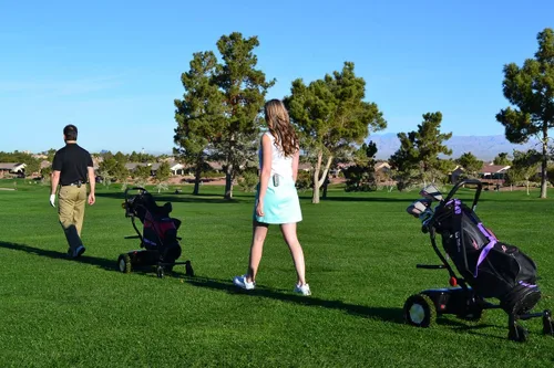 Vista 6 de CaddyTrek R2 - Carrito de golf eléctrico robótico inteligente Negro