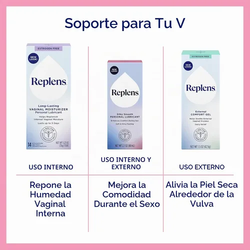 Vista 9 de Replens Silky Smooth Personal Lubricant 2.7 fl oz bottle Lubricante de silicona para mujeres, hombres y parejas; deslizamiento de larga duración