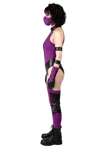 Vista 8 de Disfraz de Mujer Mileena Mortal Kombat Multicolor