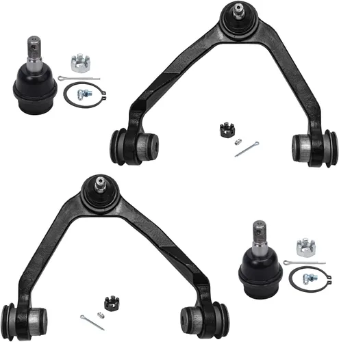 Vista 222 de Detroit Axle - Kit de brazos de control delantero para Acura 2004-2008 TSX 2003-2007 Honda Accord, 2 ensamblajes de brazos de control inferiores 2