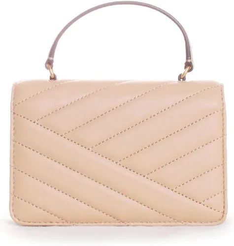 Vista 8 de Tory Burch Kira Chevron - Mini cartera de cadena con asa superior