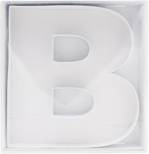 Vista 6 de Bandeja de papel rellenable de 12.5 pulgadas con números y letras de cartón, tablero de charcutería, bandeja para cupcakes dulces, caja decorativa