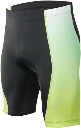 Vista 6 de ROTTO Pantalones cortos de ciclismo para hombre con acolchado de esponja y gel para ciclismo de carretera y MTB 01 Negro/Bolsillos