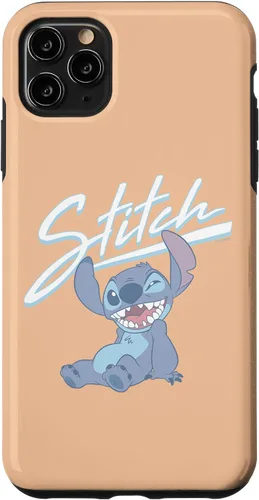 Vista 11 de Funda para iPhone 14 Disney Lilo & Stitch Winking Stitch Retrato