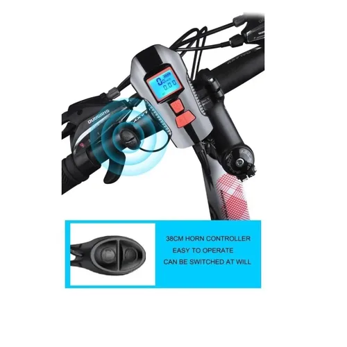 Vista 2 de Luz Bicicleta Usb De Carga/batería Luz Delantera XA -585