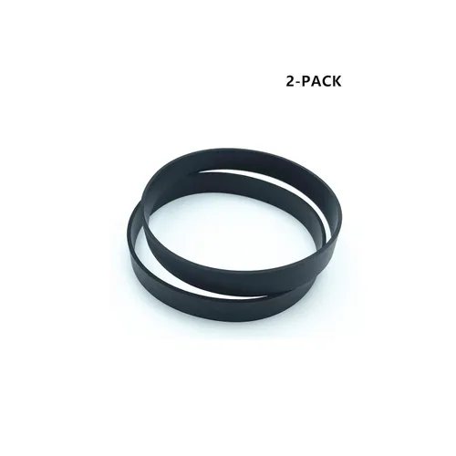 Vista 5 de Correas de repuesto para aspiradora Eureka Style U, compatible con modelos AS1000, 4100, 4700, 5190, 5700, parte # 61120A, 61120G, (2 correas)