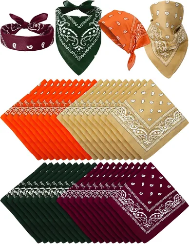 Vista 15 de Unittype 36 bandanas de cachemira 1