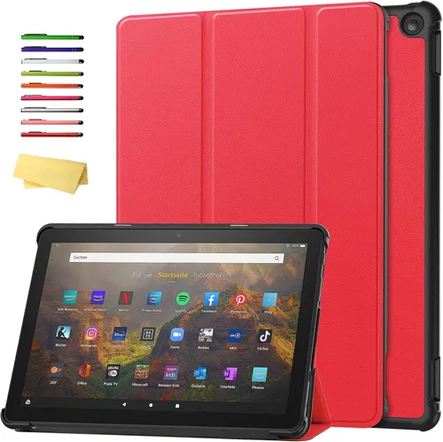 Vista 92 de Funda para Amazon Kindle Fire HD 8 y Fire HD 8 Plus (12ª/10ª generación, versión 2024/2022/2020) de 8 pulgadas, UUcovers con soporte triple