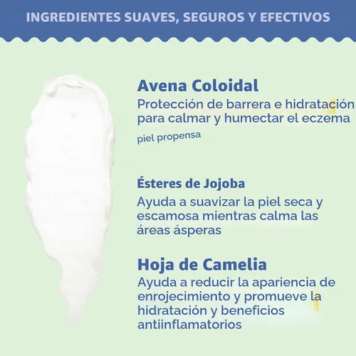 Vista 6 de Tubby Todd Ungüento completo, crema para eccema de bebé para pieles sensibles Crema multiusos para aliviar la piel del bebé para piel seca, sin