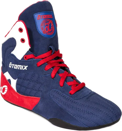 Vista 9 de Otomix Stingray Escape Bodybuilding Levantamiento de Pesas MMA & Zapatos de lucha libre para mujer Negro