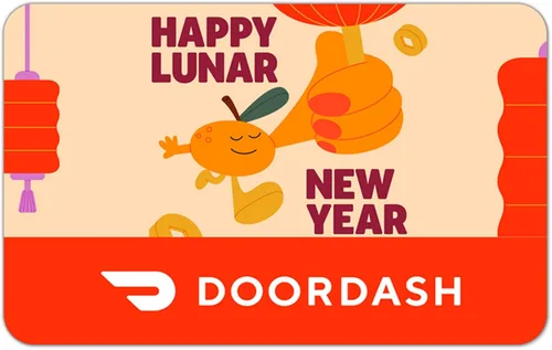 Vista 4 de Tarjetas de regalo de DoorDash. - Envío por correo electrónico.