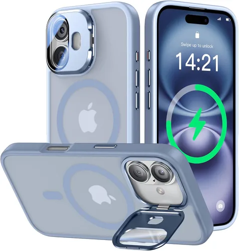 Vista 45 de VOFATA [Protección Completa Mejorada de la Cámara] para Funda iPhone Air con Cubierta de Cámara con Soporte [Compatible con MagSafe][Protección