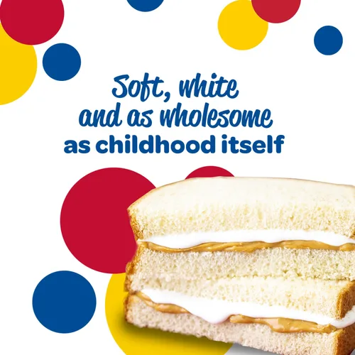Vista 5 de Wonder Pan de sándwich blanco gigante en rodajas, pan blanco en rodajas, pan de 24 onzas