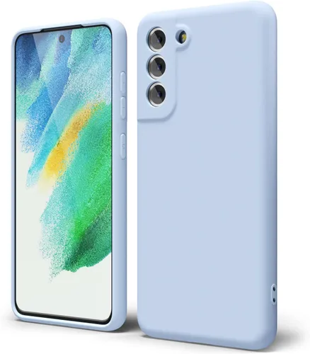 Vista 331 de oakxco Funda para teléfono Samsung Galaxy S8 de silicona líquida, delgada y fina de gel de goma suave TPU cubierta protectora simple llana