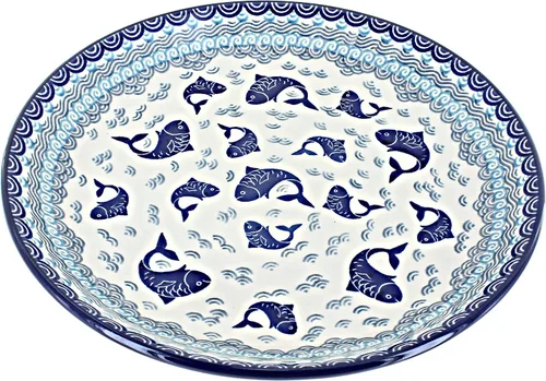 Vista 19 de Cerámica pulida de rosa azul – Plato de cena Athena marrón – 10.5 pulgadas de diámetro – Ideal para comidas diarias, comidas informales o como