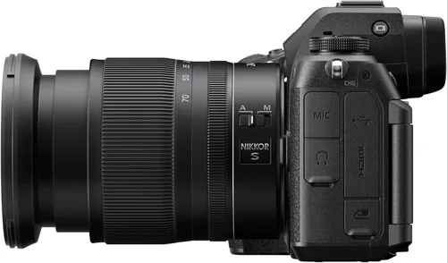 Vista 4 de Nikon Z6 III con lente de 24-70 mm f/4 Cámara sin espejo de fotograma completo para fotos fijas/vídeo con grabación interna RAW de 6K/60p