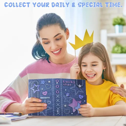 Vista 2 de Carpeta para tarjetas fotográficas A5, fundas para tarjeta fotográfica, diseño de conejito de cereza, helado y cachorro, álbum de tarjetas