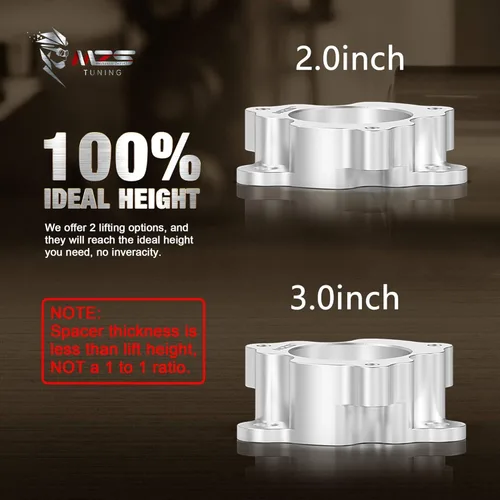 Vista 6 de MZS Kit de elevación niveladora delantera de 3" Compatible con Frontier 2005-2024/Xterra 2005-2015/Pathfinder 2005-2012/Equator 2009-2012 2WD 4WD