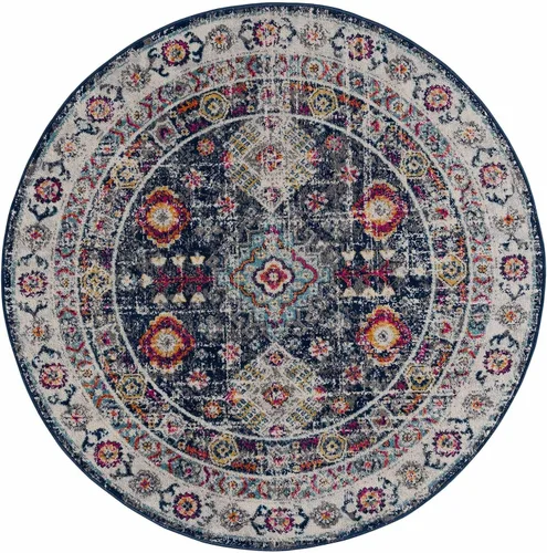 Vista 29 de Hauteloom Morriston - Alfombra tradicional para sala de estar, dormitorio, color gris, 2 x 3 pies