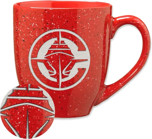 Vista 76 de Rico Industries NBA 16 oz Team Color Laser Engraved Speckled Ceramic Coffee Mug 3-Color del