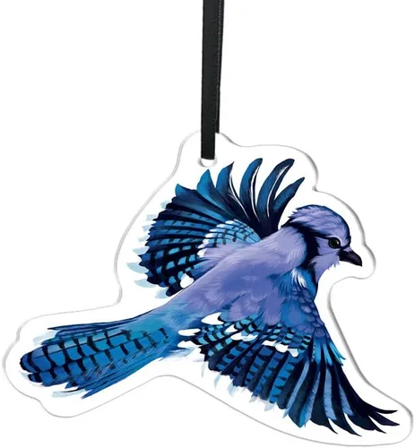 Vista 16 de WIRESTER Adorno colgante de acrílico para vacaciones en el árbol de Navidad, fiesta, automóvil, hogar, decoración de oficina, adorno listo