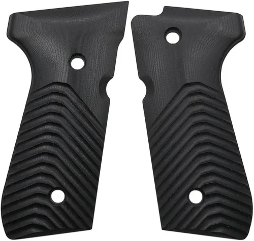 Vista 2 de EXEL Puños G10 para Beretta 92/96 Full Size, 92fs, m9, 92a1, 96a1, 92 INOX, textura ondulada, marca Cool Hand