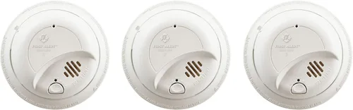 Vista 7 de First Alert SMI100-AC, Alarma de humo con interconexión cableada y respaldo de batería, paquete de 1