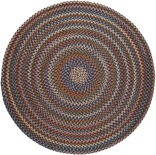 Vista 40 de Tapete reversible de lana, texturizado, grueso, trenzado. , Lana, Walnut