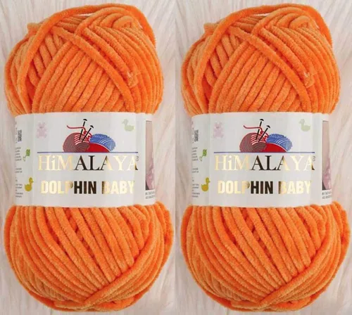 Vista 10 de Himalaya Dolphin 80301 - Ovillo de lana para tejer, 2 madejas, 264 yardas, 2 x 3.53 oz (80301)