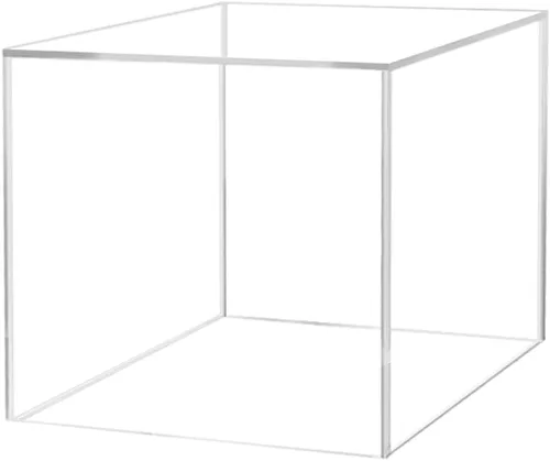 Vista 14 de Marketing Holders Soportes de exhibición de acrílico de 2 pulgadas a 8 pulgadas de alto, 7 piezas de plástico transparente para encimera, pedestal