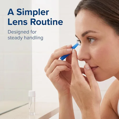 Vista 6 de Herramienta de silicona suave para lentes de contacto, práctico removedor de émbolo para lentes suaves y duras, accesorio multiusos, herramienta