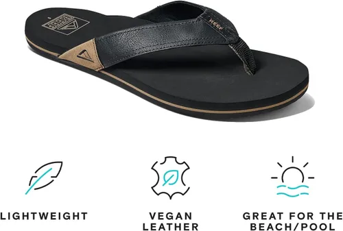 Vista 2 de Reef Sandalias Newport para hombre, Marrón