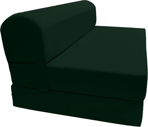Vista 15 de D&D Futon Furniture. Silla plegable de espuma, sofá de estudio, colchón de espuma plegable para invitados (6 x 24 x 70 pulgadas, negro)