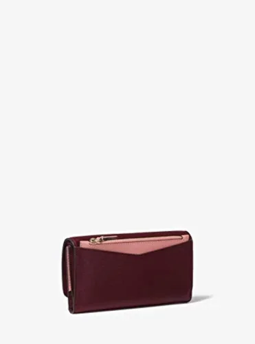 Vista 2 de MICHAEL Michael Kors Cartera de cadena convertible de cuero de dos tonos