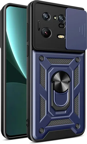 Vista 153 de Compatible con Tecno Pova Neo 2 Bracket Shell, con cubierta deslizante para lente de cámara compatible con Tecno Pova Neo 2 LG6n Case Negro
