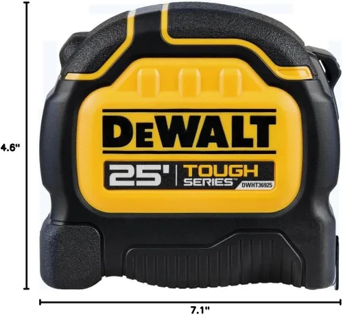 Vista 10 de DEWALT Toughseries - Cinta métrica de 25 pies (DWHT36925S)